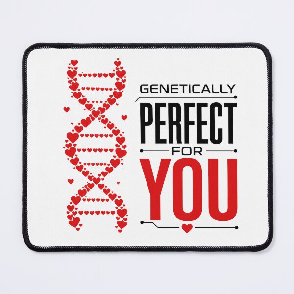 Item preview,  Genetically Perfect For You DNA Heart Love Valentine designed and sold by Aliplus+.