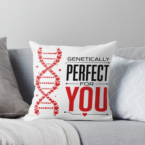 Item preview,  Genetically Perfect For You DNA Heart Love Valentine designed and sold by Aliplus+.