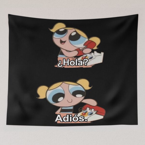 Item preview, "Hello?...Goodbye" designed and sold by PatronesKawai.
