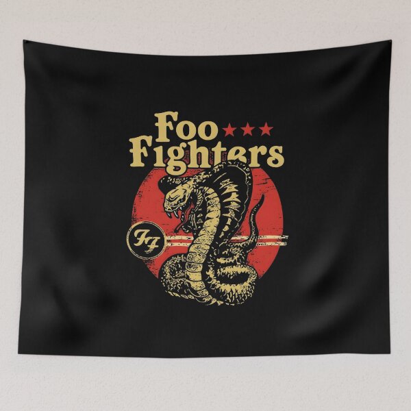 Item preview, Foo Fighters Vintage Cobra Emblem Graphic designed and sold by interdesigner.
