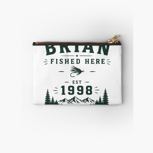 Item preview, Fished Here Vintage Fishing Lake Outdoor Design designed and sold by TeeVerse27.