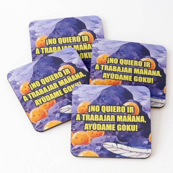 Item preview, "I DON'T WANT TO GO TO WORK TOMORROW, HELP ME GOKU!" designed and sold by PatronesKawai.