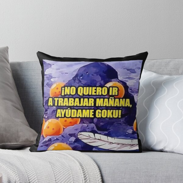 Item preview, "I DON'T WANT TO GO TO WORK TOMORROW, HELP ME GOKU!" designed and sold by PatronesKawai.