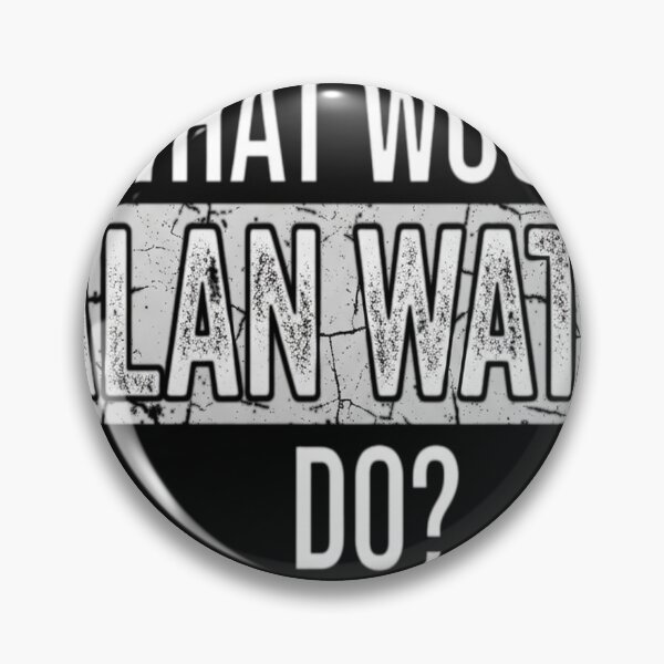 Item preview, What would Alan Watts do? designed and sold by fejesrussh.