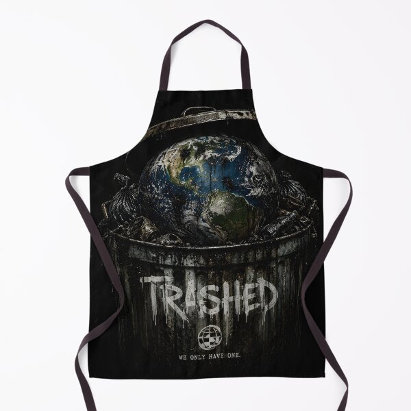 Item preview, Planet Trash – Dark Art of Earth Discarded in a Bin designed and sold by alekachi.