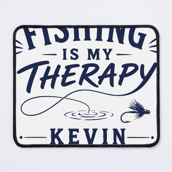 Item preview, Fishing Is My Therapy Angler Outdoor Adventure Design designed and sold by TeeVerse27.