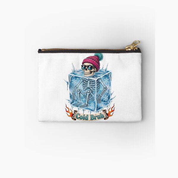 Item preview, Cold Bruh - Funny Cold Plunge Skeleton Ice Bath Lover designed and sold by Neurospicy Trolls.