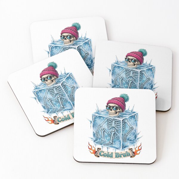 Item preview, Cold Bruh - Funny Cold Plunge Skeleton Ice Bath Lover designed and sold by Neurospicy Trolls.