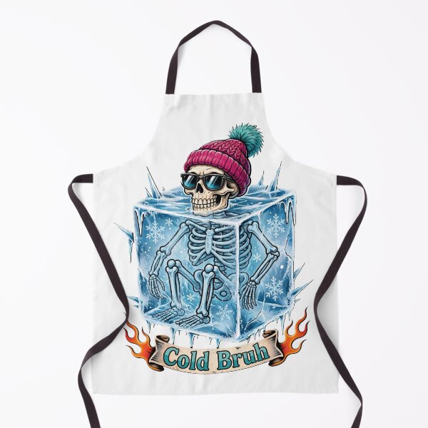 Item preview, Cold Bruh - Funny Cold Plunge Skeleton Ice Bath Lover designed and sold by Neurospicy Trolls.
