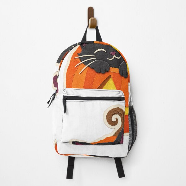 Item preview, Black Cat Asleep in a Halloween Jack O Lantern designed and sold by eignvalue.