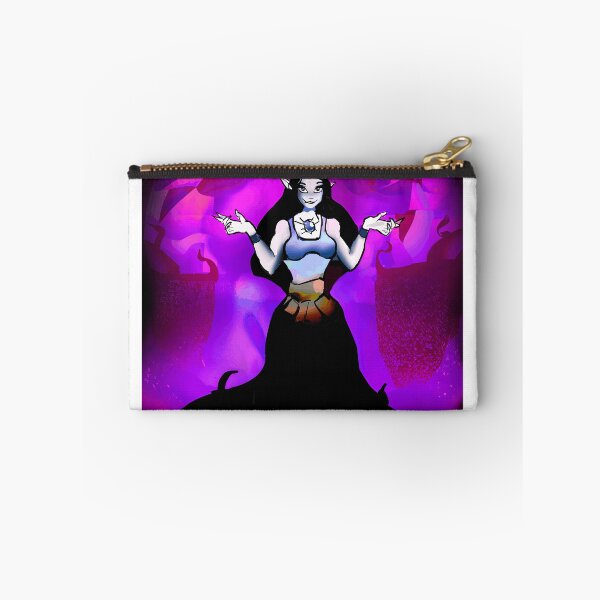 Item preview, Mystical Dark Elf Sorceress with Purple Aura designed and sold by Catsi-Nook-Art.