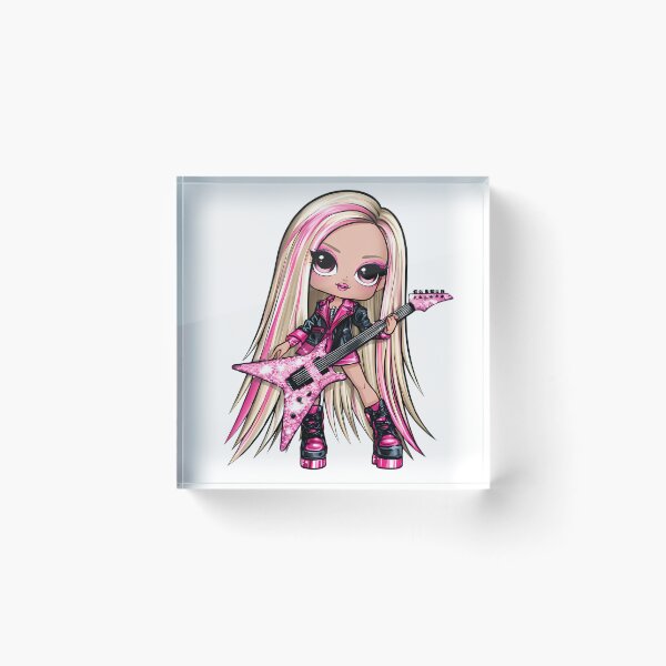 Item preview, Edgy Glam Fashion Doll designed and sold by Retro Whimsy.