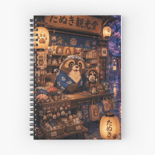 Item preview, Tanuki Japanese Souvenir  Shop - Japanese Folklore designed and sold by CzipipitoStudio.