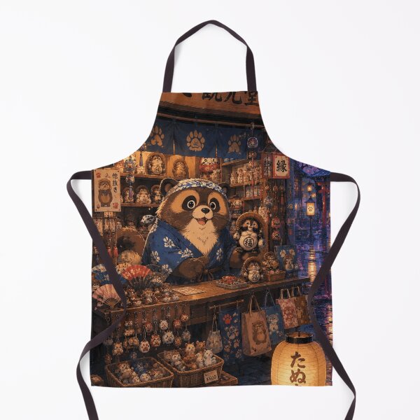 Item preview, Tanuki Japanese Souvenir Shop - Japanese Folklore designed and sold by CzipipitoStudio.