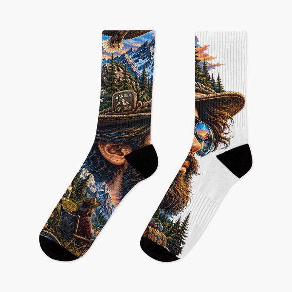 Item preview, Wild spirit mountain adventure  designed and sold by urbanshop7.