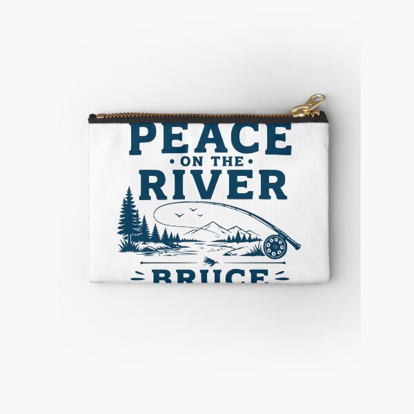 Item preview, Find Peace On The River Fly Fishing Outdoor Design designed and sold by TeeVerse27.