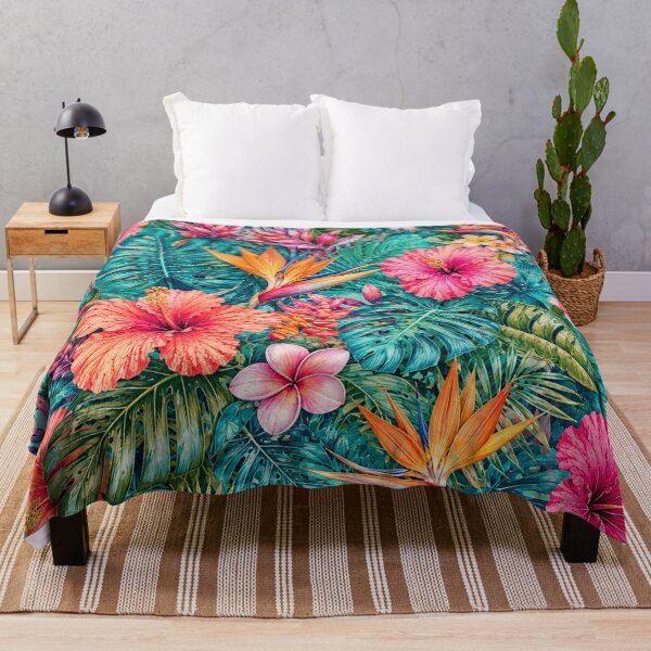 Item preview, Tropical Hibiscus Paradise designed and sold by Gold&pixels.