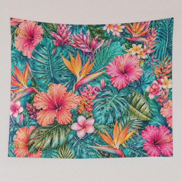 Item preview, Tropical Hibiscus Paradise designed and sold by Gold&pixels.