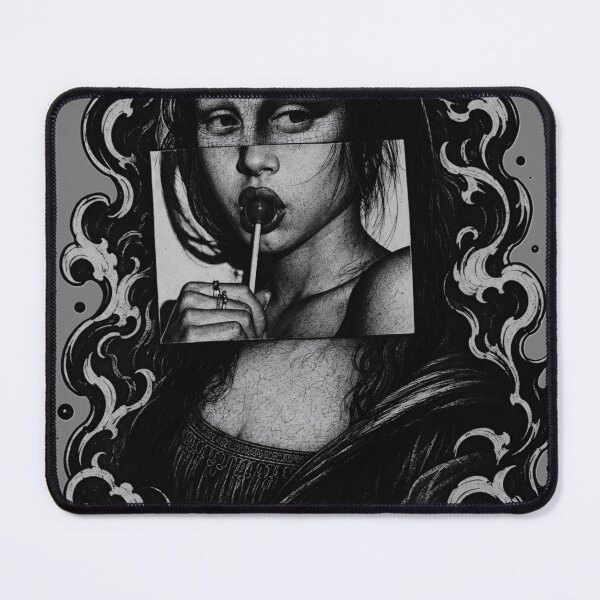 Item preview, Dark Gothic Mona Lisa Collage designed and sold by Peac7e.