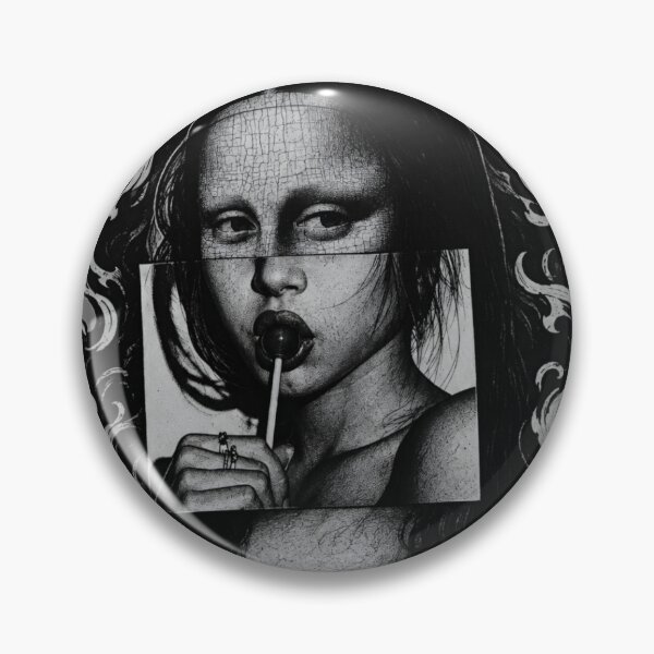 Item preview, Dark Gothic Mona Lisa Collage designed and sold by Peac7e.