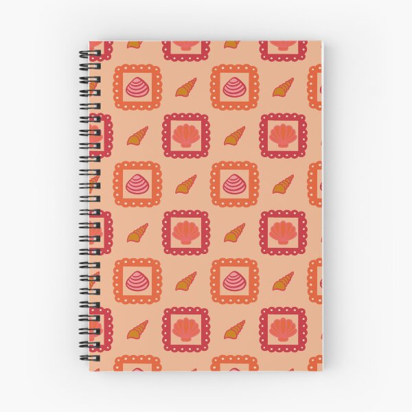 Item preview, Coquette Seashells in Warm Neutral Ruffled Frames Seamless Pattern designed and sold by Olive Lane Creative.