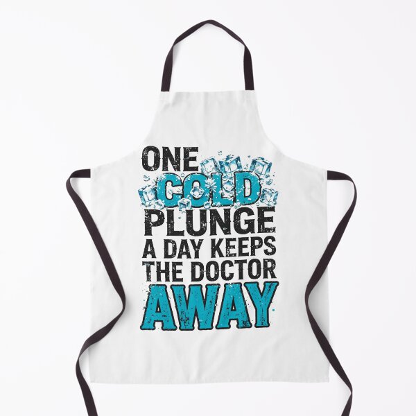 Item preview, One Cold Plunge A Day Keeps The Doctor Away - Funny Ice Bath designed and sold by Neurospicy Trolls.