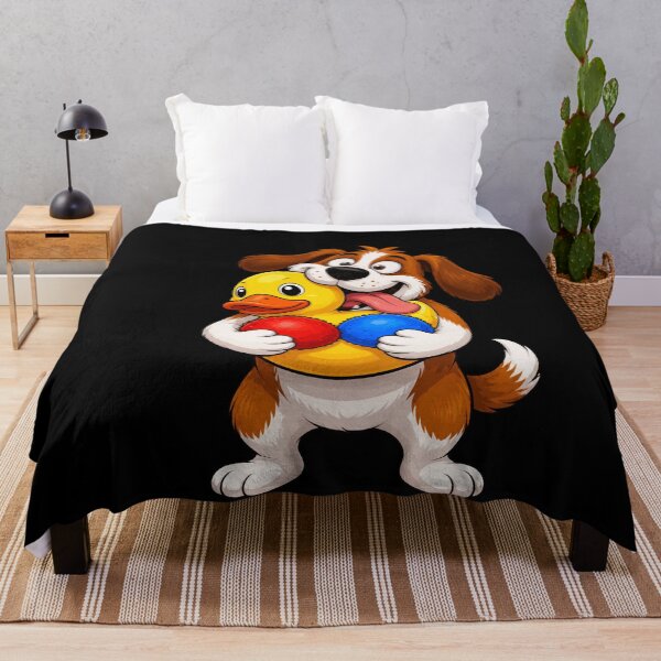 Item preview, Excited Dog Squeaky Toy Overload Funny Design designed and sold by BoyleDesignShop.