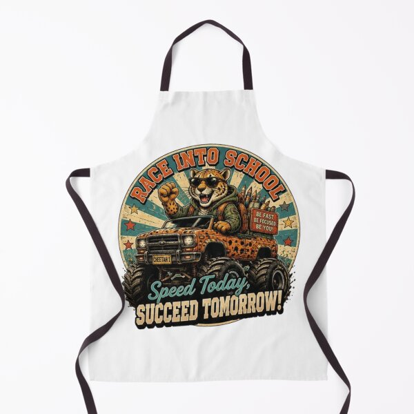 Item preview, Guepardo Vuelve al Colegio designed and sold by JonysCreativeDesigns.