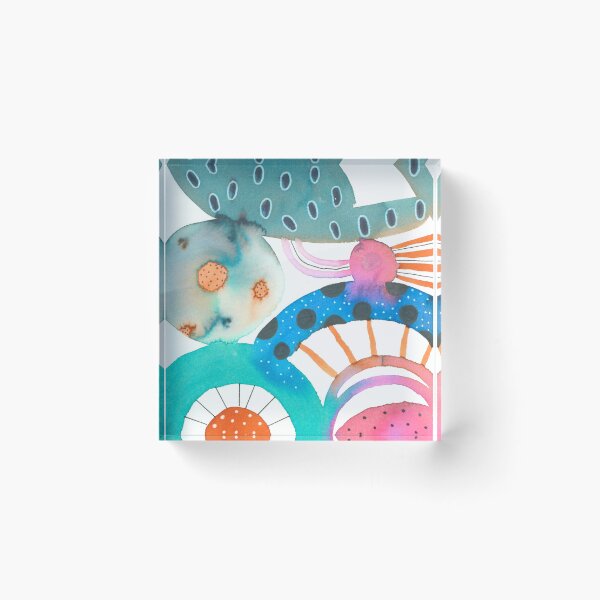 Item preview, abstract watercolor designed and sold by Zeewind.