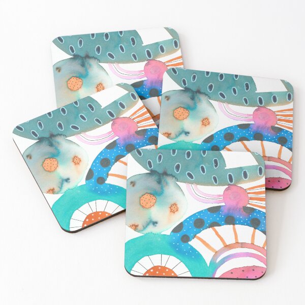 Item preview, abstract watercolor designed and sold by Zeewind.