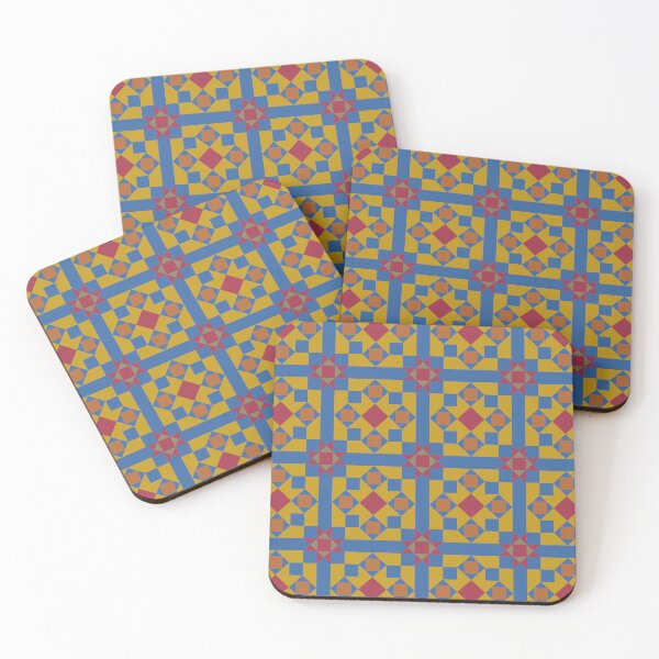 Item preview, Geometric Pattern: Canterbury: Irida designed and sold by Red Wolf.