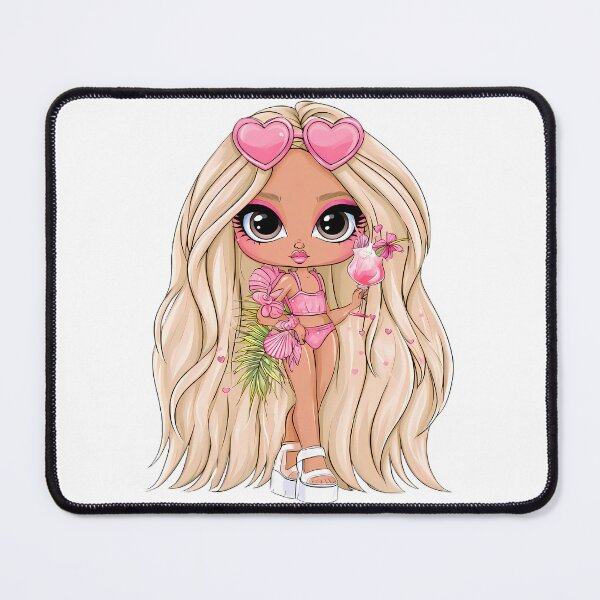 Item preview, Glamorous Big-Eyed Fashion Doll designed and sold by Retro Whimsy.