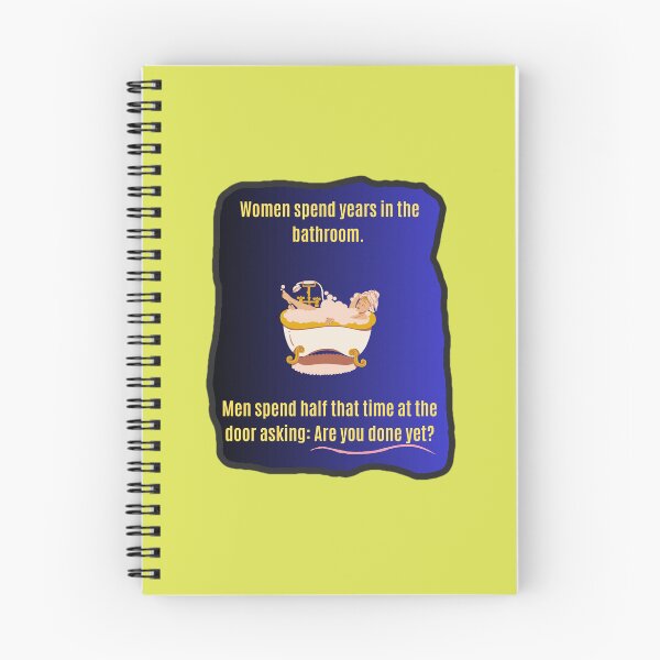 Item preview, Are You Done Yet Funny Bathroom Relationship Quote Shirt designed and sold by MariaPCMaria.