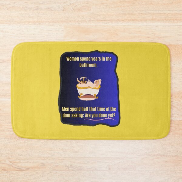 Item preview, Are You Done Yet Funny Bathroom Relationship Quote Shirt designed and sold by MariaPCMaria.