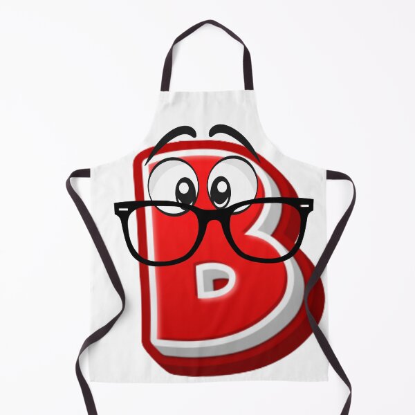 Item preview, Cute Cartoon Initial B Intelligent Nerd Emotion with glasses designed and sold by ImaginARTDesign.