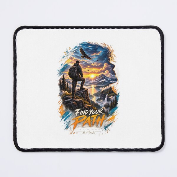 Item preview, Find Your Path – Trust the Journey designed and sold by GoodVibe Prints.