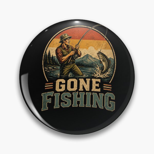 Item preview, Gone Fishing  designed and sold by TheEndDesign.