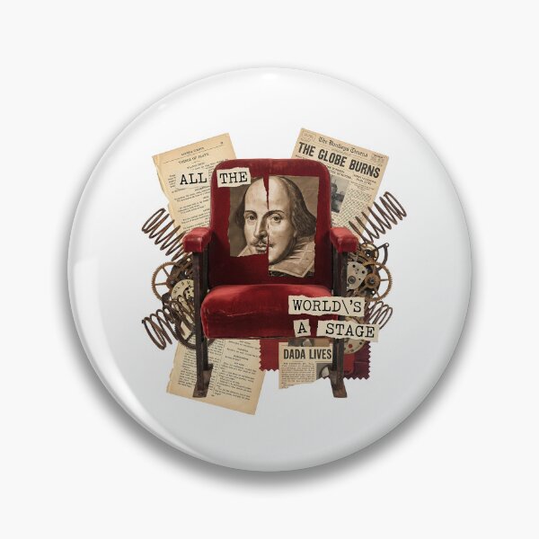 Item preview, William Shakespeare Collage designed and sold by OzzFrequency.