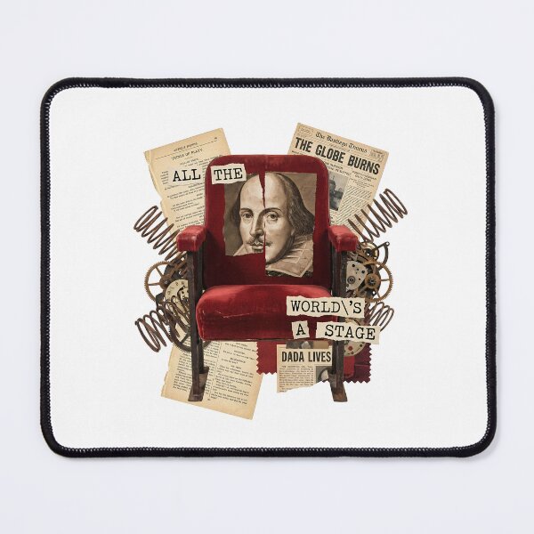 Item preview, William Shakespeare Collage designed and sold by OzzFrequency.