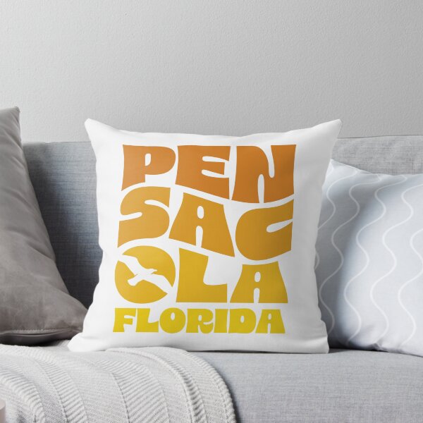 Item preview, Pensacola Stacked Design (Orange Seagull) designed and sold by Justin Ellis.