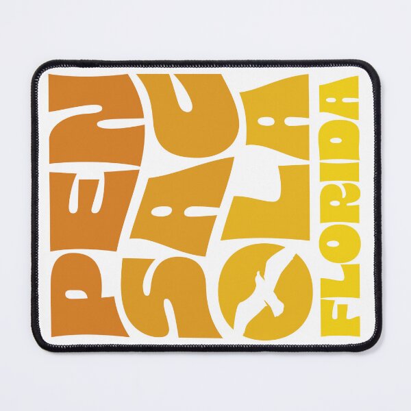 Item preview, Pensacola Stacked Design (Orange Seagull) designed and sold by Justin Ellis.