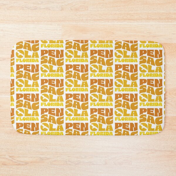 Item preview, Pensacola Stacked Design (Orange Seagull) designed and sold by Justin Ellis.