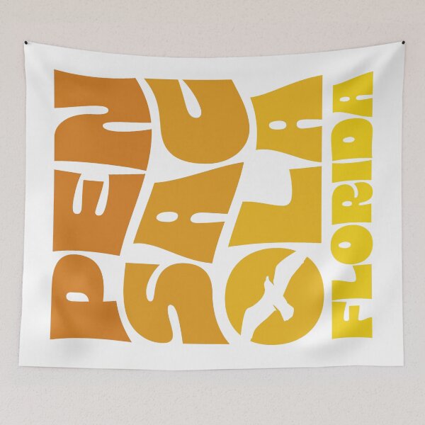 Item preview, Pensacola Stacked Design (Orange Seagull) designed and sold by Justin Ellis.