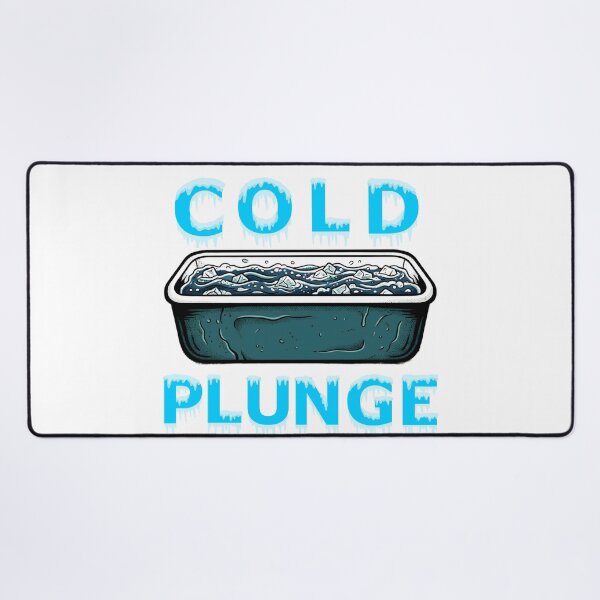 Item preview, Cold Plunge - Ice Bath Tub Frozen Letters Winter Swimming designed and sold by Neurospicy Trolls.