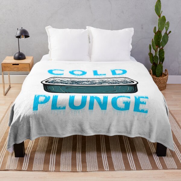 Item preview, Cold Plunge - Ice Bath Tub Frozen Letters Winter Swimming designed and sold by Neurospicy Trolls.