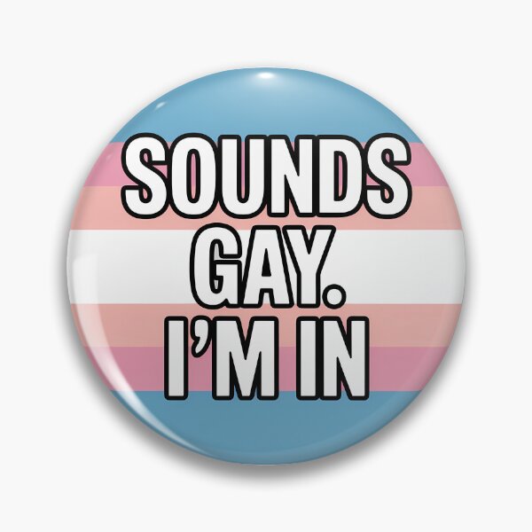 Item preview, Sounds gay I'm in - Left Politics Migration Sticker designed and sold by LoFizzy.