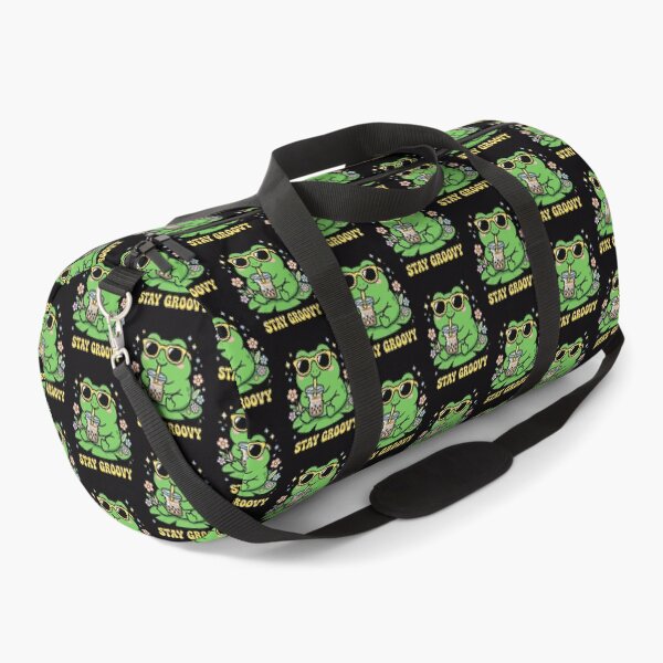 Item preview, Stay Groovy Frog Funny Boba Tea Frog Sunglasses Cute Sticker designed and sold by Fulaly.