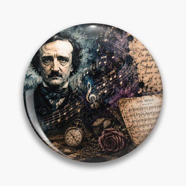 Item preview, Edgar Allan Poe – The Music of Darkness designed and sold by Edenglow Prints & Peculiars.