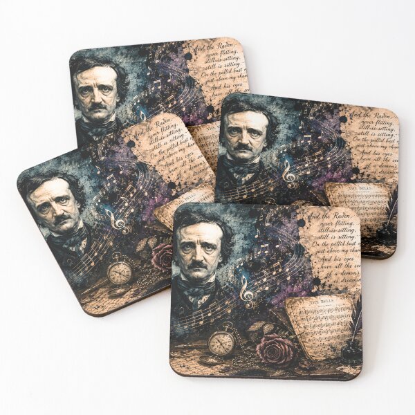 Item preview, Edgar Allan Poe – The Music of Darkness designed and sold by Edenglow Prints & Peculiars.