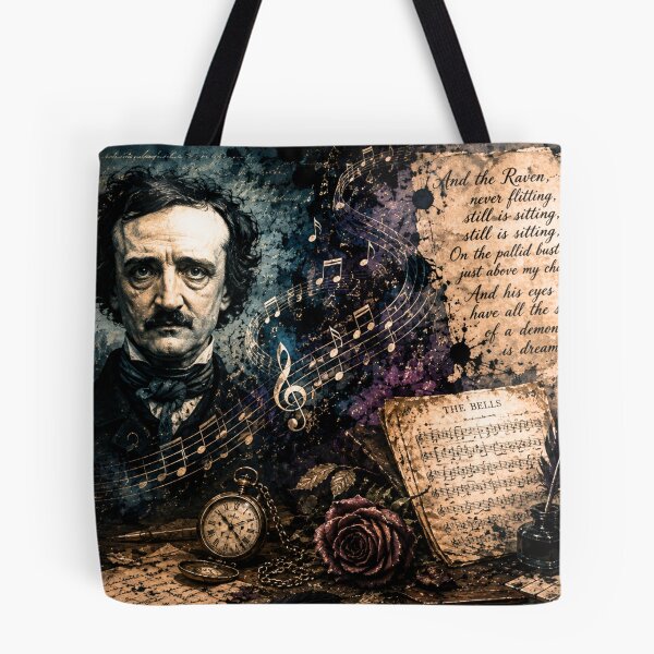 Item preview, Edgar Allan Poe – The Music of Darkness designed and sold by Edenglow Prints & Peculiars.